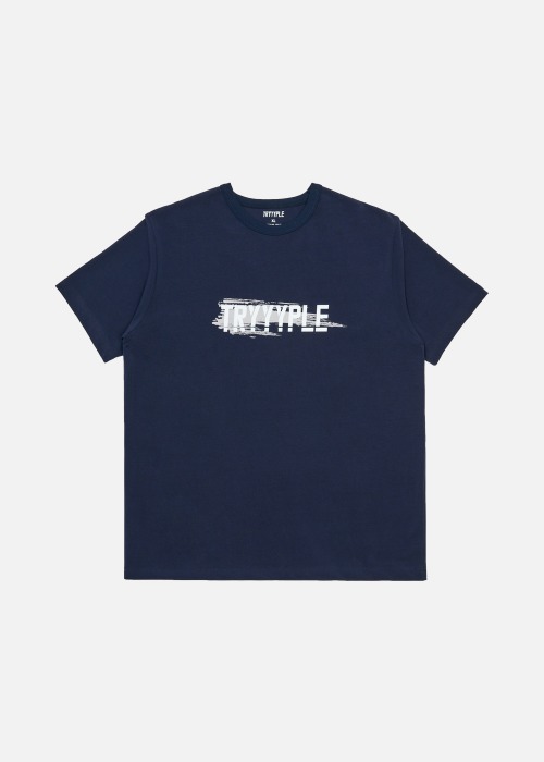Focus Painting Muscle T-Shirt - Navy